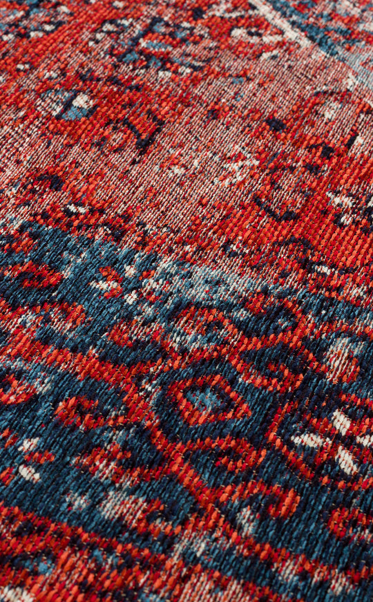 Avanos Kilim 02 Multy Anadolu'nun Antik Desenlerinden esinlenilen Yıkanabilir Kaymaz Tabanlı Kilim