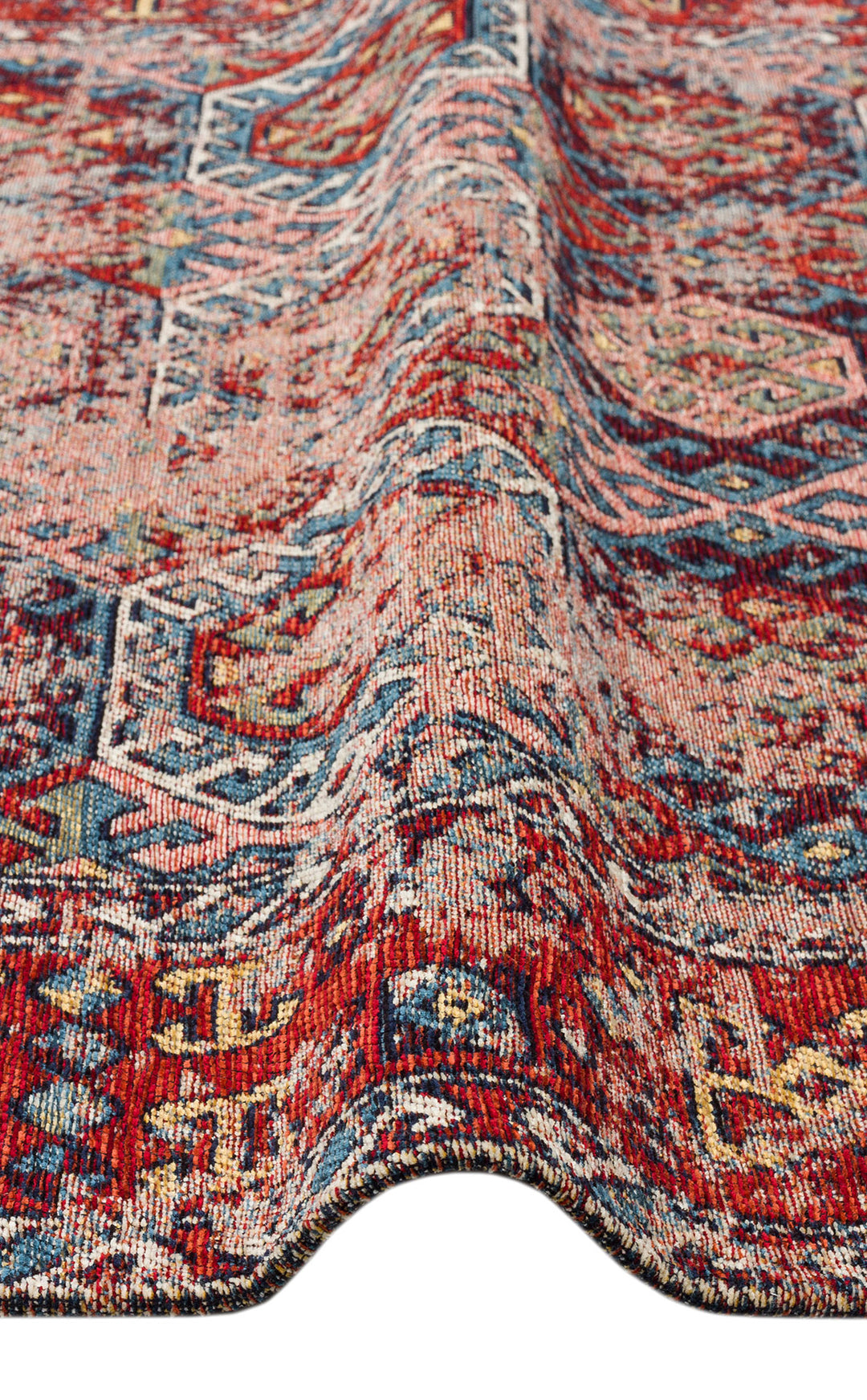Avanos Kilim 03 Multy Anadolu'nun Antik Desenlerinden esinlenilen Yıkanabilir Kaymaz Tabanlı Kilim
