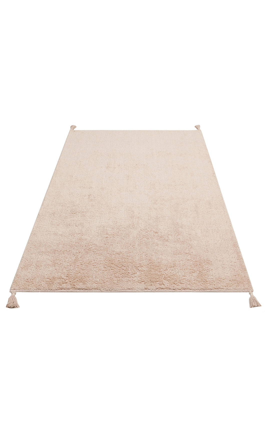 Candy Baby Plaın Beıge %100 Pamuk Naturel Malzeme ile Üretilmiş Kaymaz Bebek Çocuk Halısı