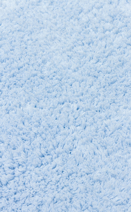 Candy Baby Plaın Blue %100 Pamuk Naturel Malzeme ile Üretilmiş Kaymaz Bebek Çocuk Halısı