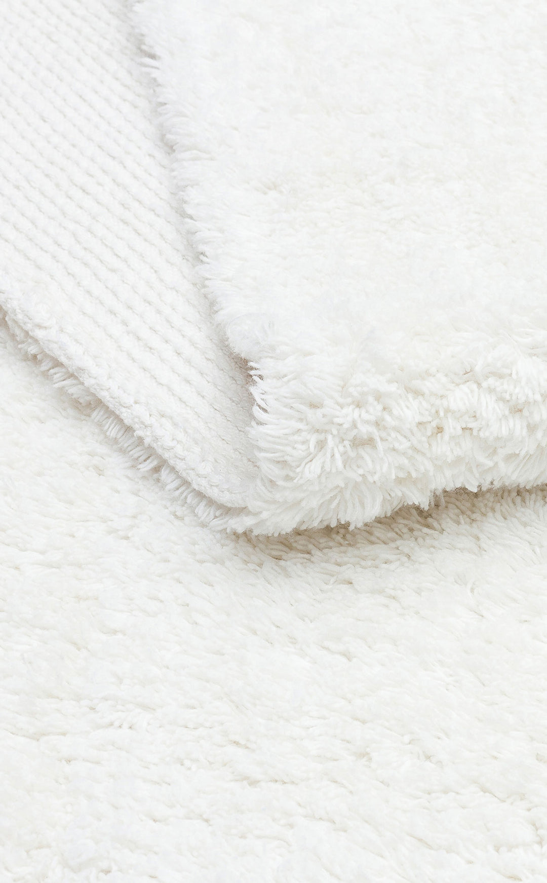 Candy Baby Plaın Whıte %100 Pamuk Naturel Malzeme ile Üretilmiş Kaymaz Bebek Çocuk Halısı