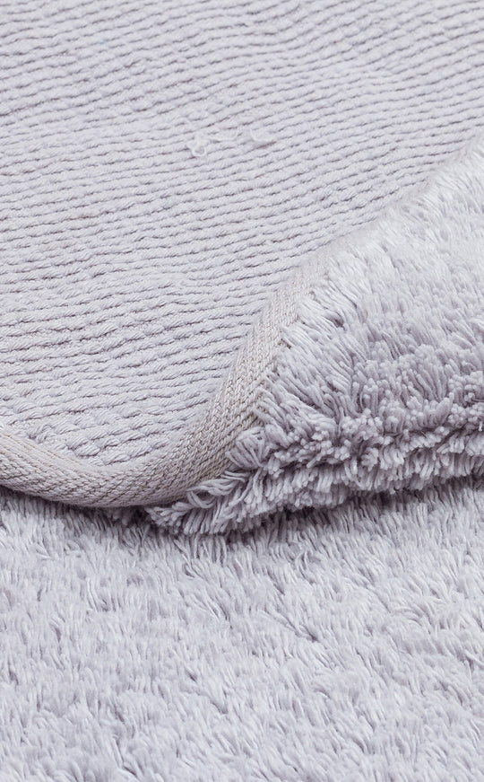 Candy Baby Plain Q Grey %100 Pamuk Naturel Malzeme ile Üretilmiş Kaymaz Bebek Yuvarlak Çocuk Halısı