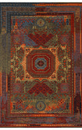 Avanos 13 Multy Anadolu'nun Antik Desenlerinden esinlenilen Yıkanabilir Kaymaz Tabanlı Kilim