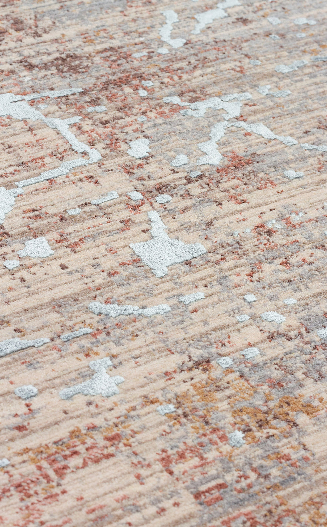 Versay 01 Grey Özel Boyama Teknikleri ile Üretilen Bambu Modern ve Şık Salon Halısı