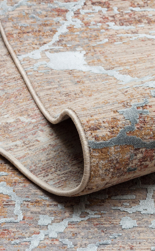 Versay 01 Grey Özel Boyama Teknikleri ile Üretilen Bambu Modern ve Şık Salon Halısı