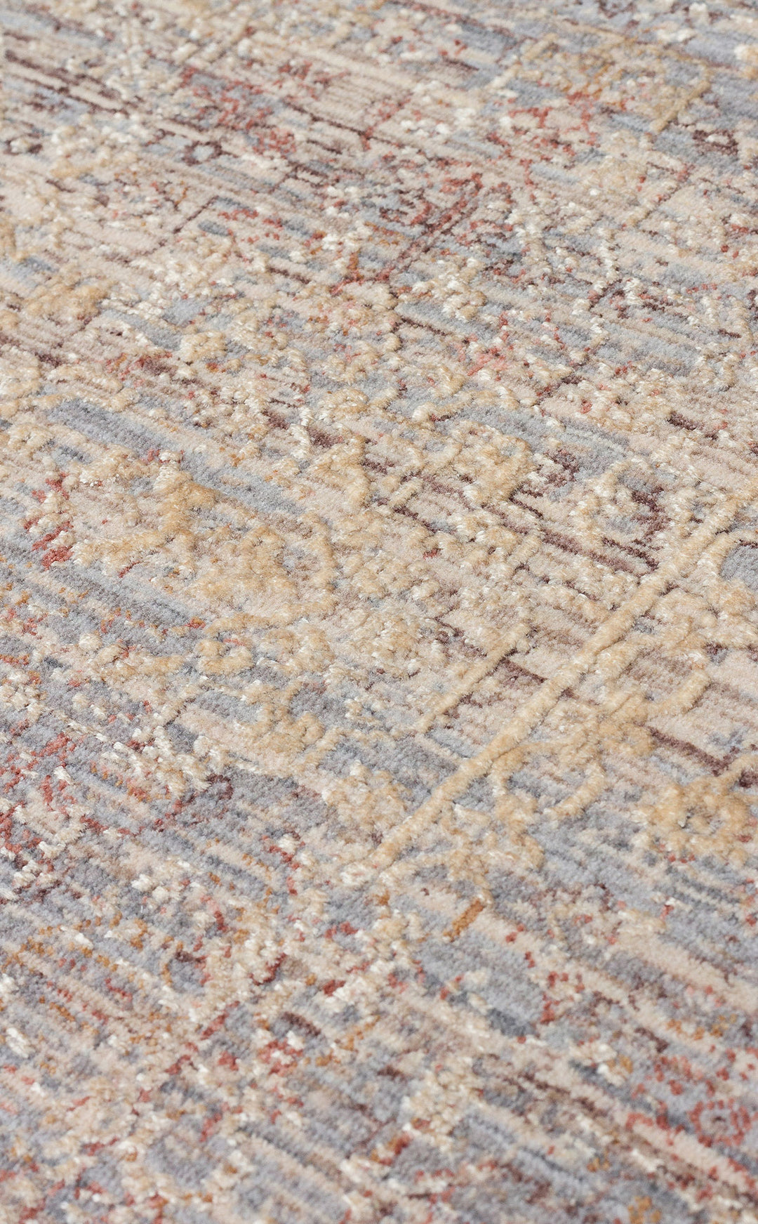 Versay 02 Beige Özel Boyama Teknikleri ile Üretilen Bambu Modern ve Şık Salon Halısı