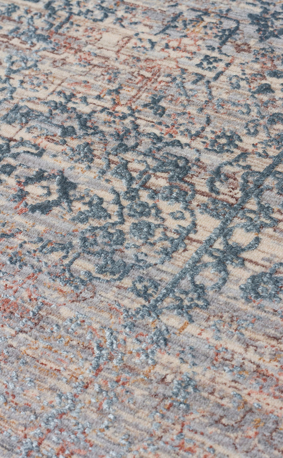 Versay 02 Grey Özel Boyama Teknikleri ile Üretilen Bambu Modern ve Şık Salon Halısı