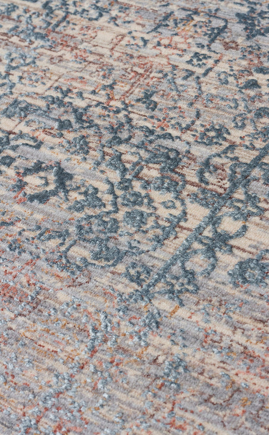 Versay 02 Grey Özel Boyama Teknikleri ile Üretilen Bambu Modern ve Şık Salon Halısı