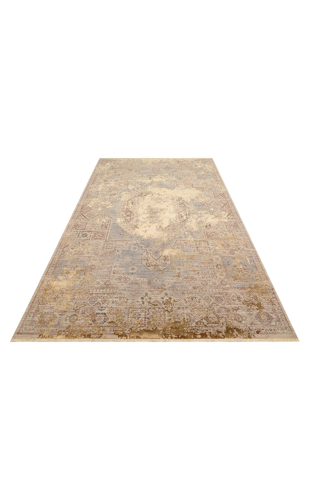 Versay 03 Camel Özel Boyama Teknikleri ile Üretilen Bambu Modern ve Şık Salon Halısı