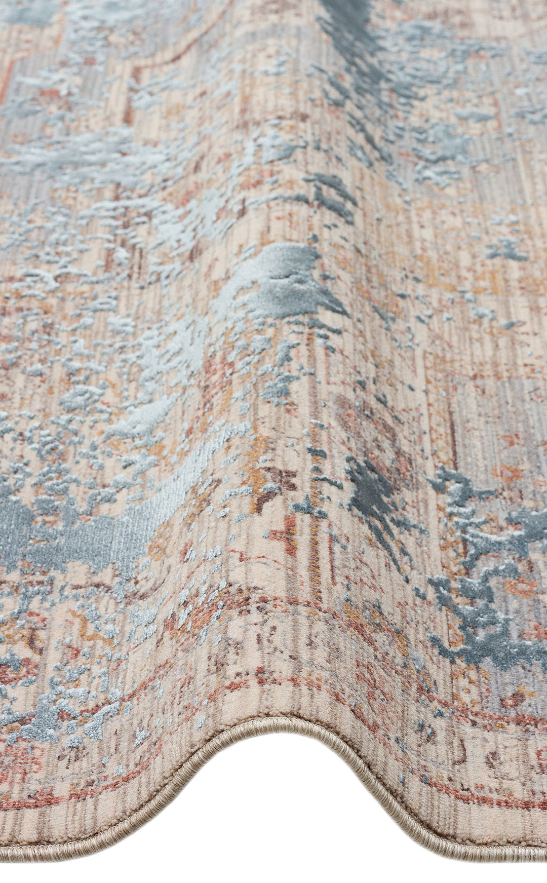 Versay 03 Grey Özel Boyama Teknikleri ile Üretilen Bambu Modern ve Şık Salon Halısı