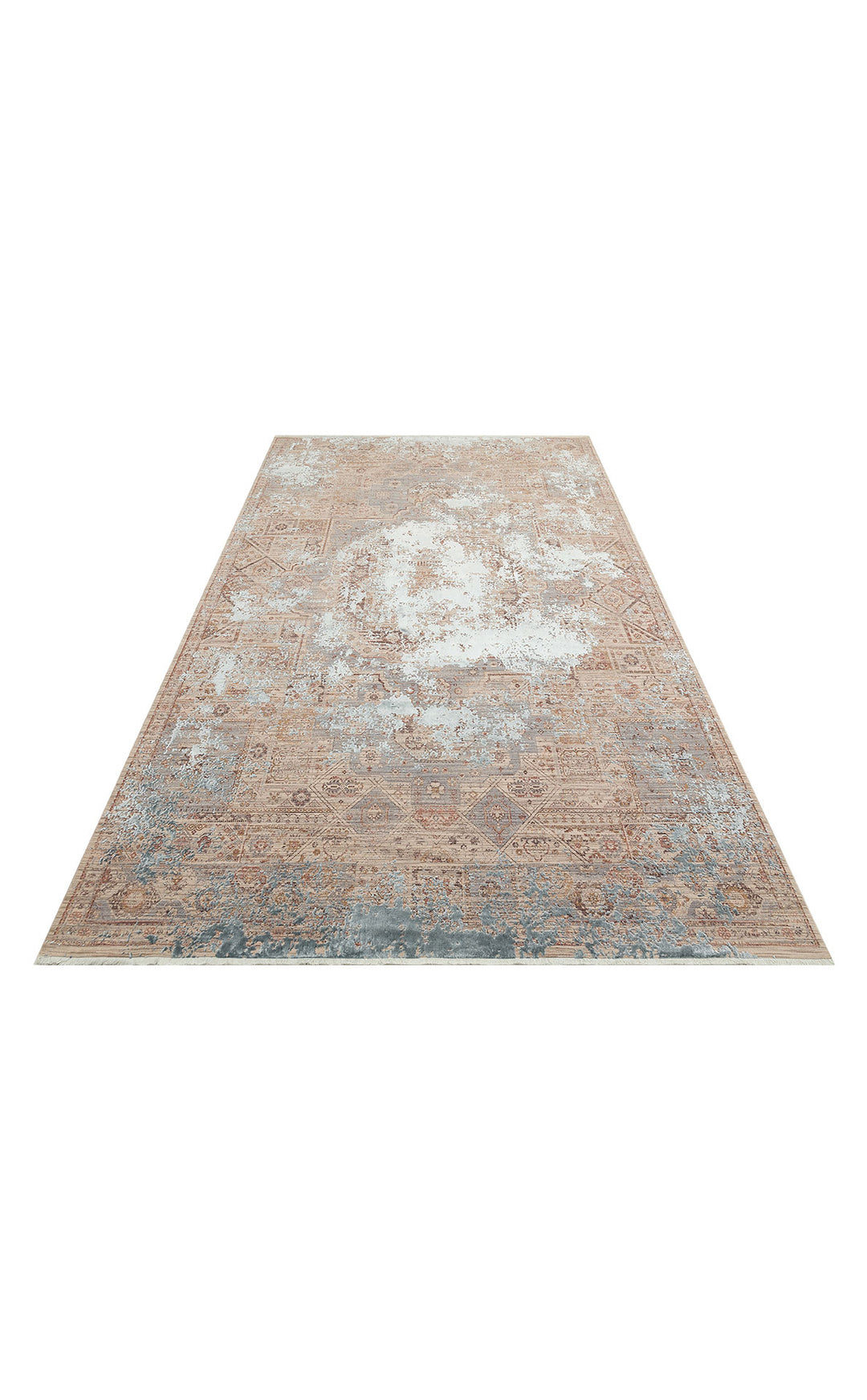 Versay 03 Grey Özel Boyama Teknikleri ile Üretilen Bambu Modern ve Şık Salon Halısı