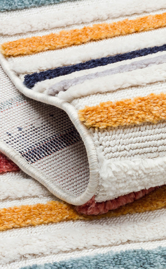 Tokyo 06 Multy Canlı Renkli ve Yumuşak Dokulu Çocuk Odası, Koridor, Salon, Yolluk, Mutfak Halısı