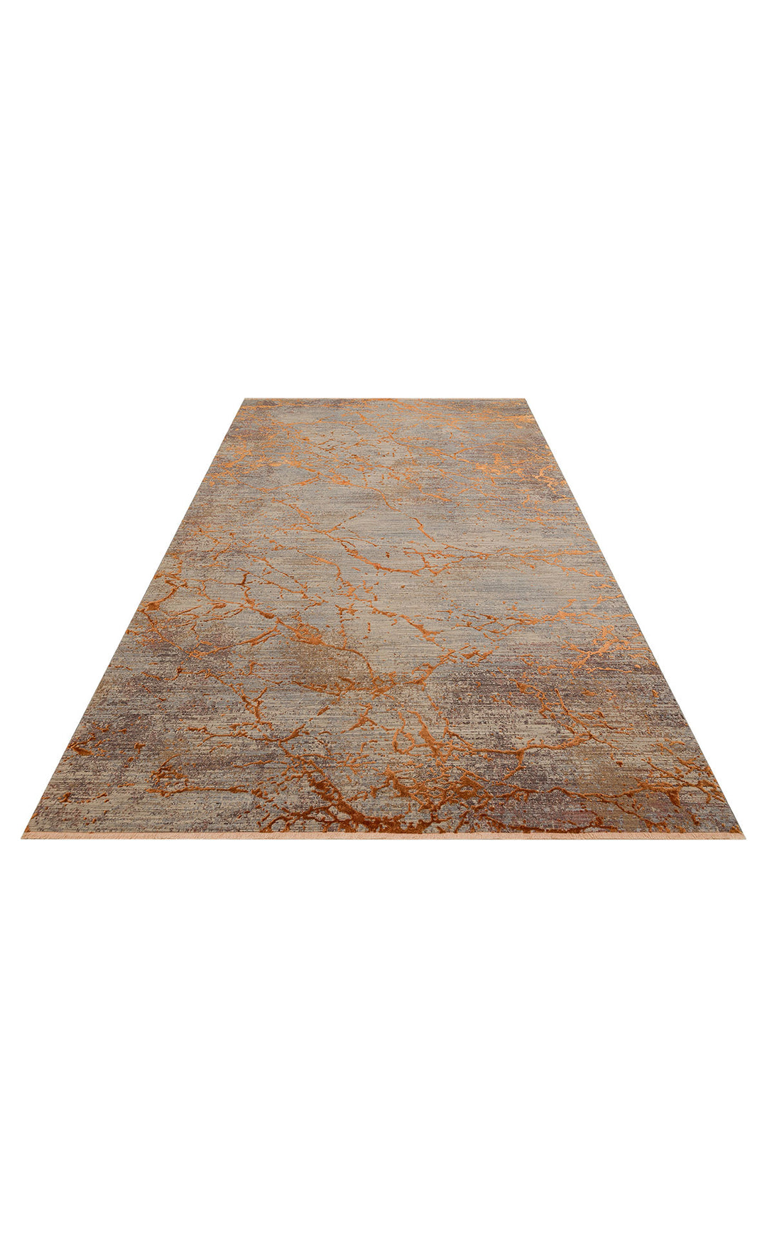 Versay 01 Copper Özel Boyama Teknikleri ile Üretilen Bambu Modern ve Şık Salon Halısı