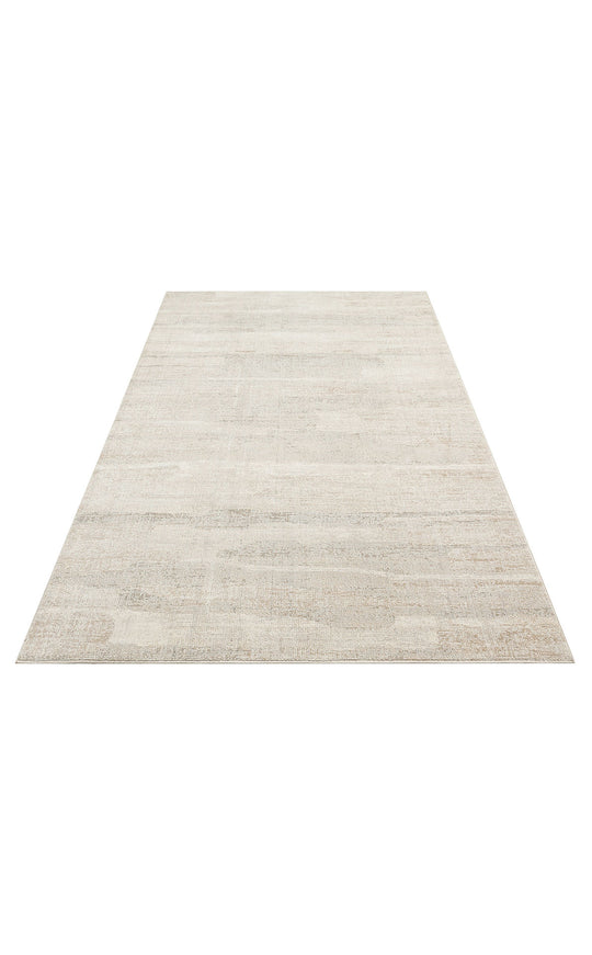 Ayvalık 01 Grey Beige Yumuşak Dokulu Düz Tek Renk Hav Toz Vermeyen Koridor, Mutfak, Salon Halısı