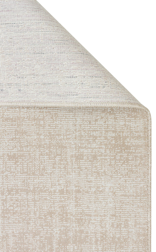 Ayvalık Plaın Beige Yumuşak Dokulu Düz Tek Renk Hav Toz Vermeyen Koridor, Mutfak, Salon Halısı