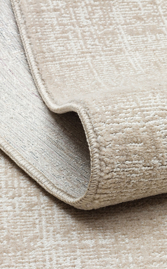 Ayvalık Plaın Beige Yumuşak Dokulu Düz Tek Renk Hav Toz Vermeyen Koridor, Mutfak, Salon Halısı