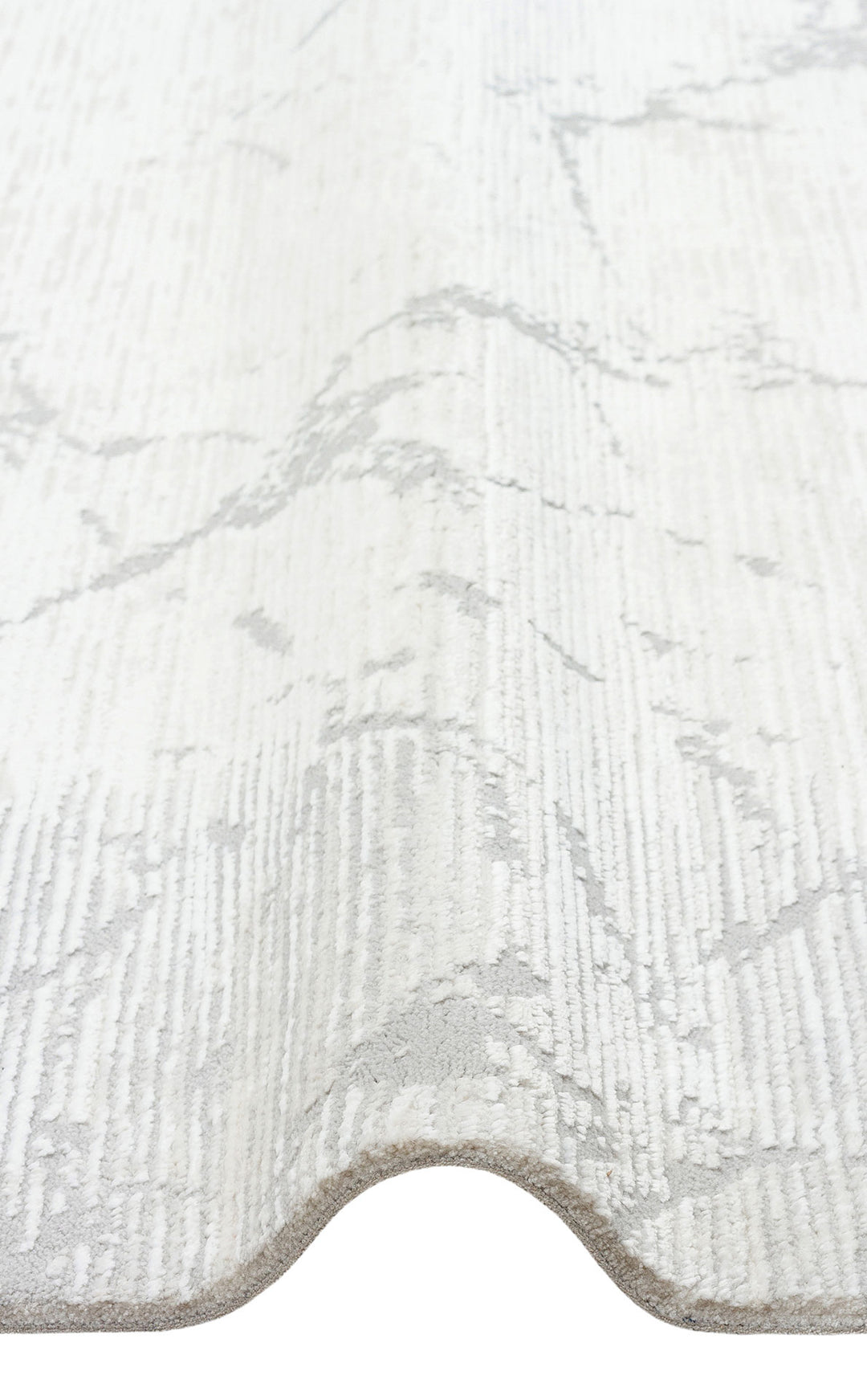 Prisma 20 Cream Grey Hav Toz Vermeyen Yumuşak Dokulu Sade Ve Şık Oturma Odası, Koridor Halısı