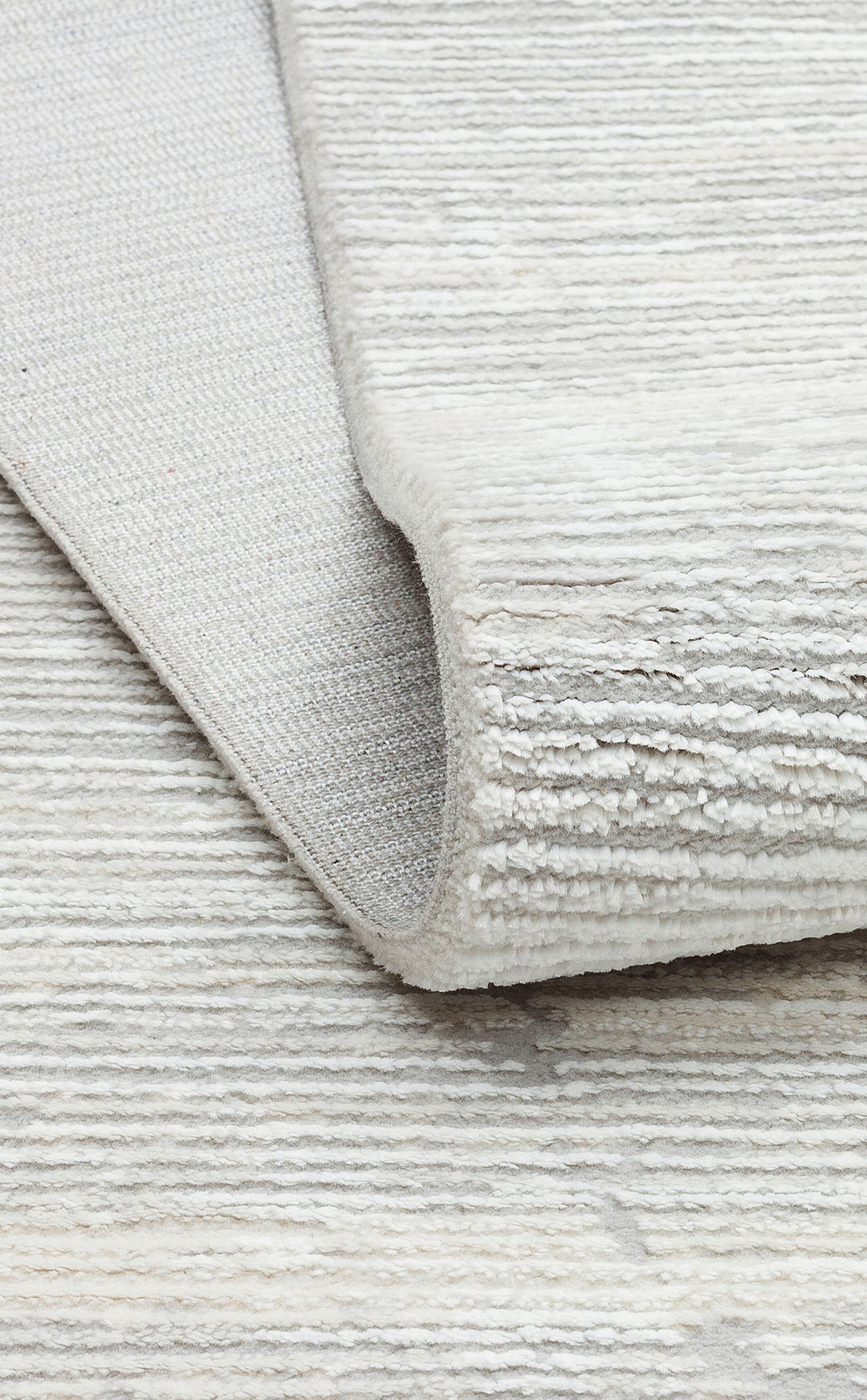 Prisma 20 Cream Grey Hav Toz Vermeyen Yumuşak Dokulu Sade Ve Şık Oturma Odası, Koridor Halısı