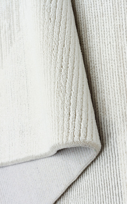 Prisma 21 Cream Beige Hav Toz Vermeyen Yumuşak Dokulu Sade Ve Şık Oturma Odası, Koridor Halısı