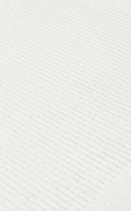 Loft 02 Cream Düz Sade Modern Tasarımlı, Yüksek Kalite Sık Dokuma Viskon Salon Halısı