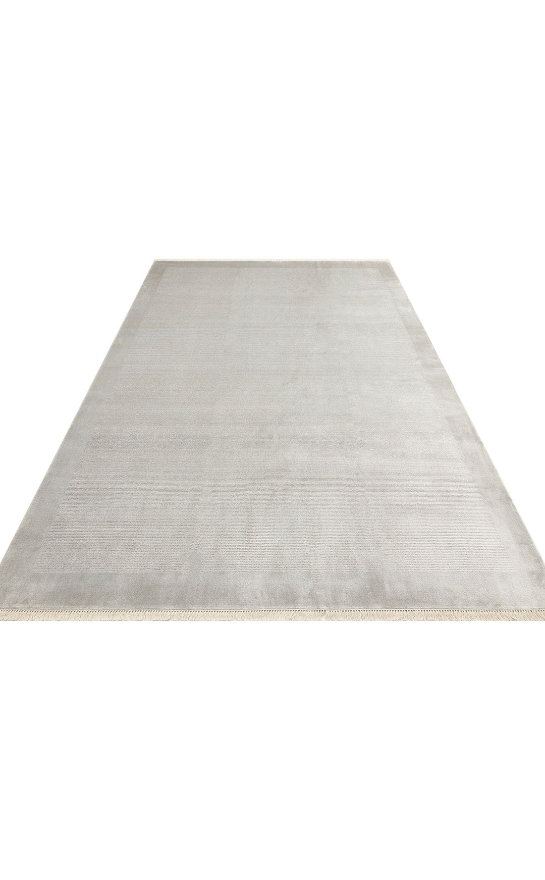 Loft 02 Grey Düz Sade Modern Tasarımlı, Yüksek Kalite Sık Dokuma Viskon Salon Halısı