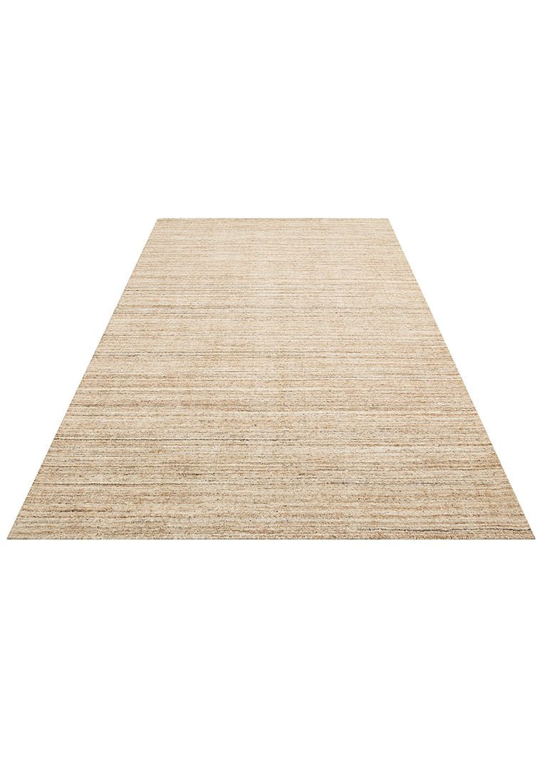 Mutli Loop Beige El Dokuma, Yün ve Viskonun Doğal Uyumuyla Üretilmiş, Salon Oturma Odası Halısı