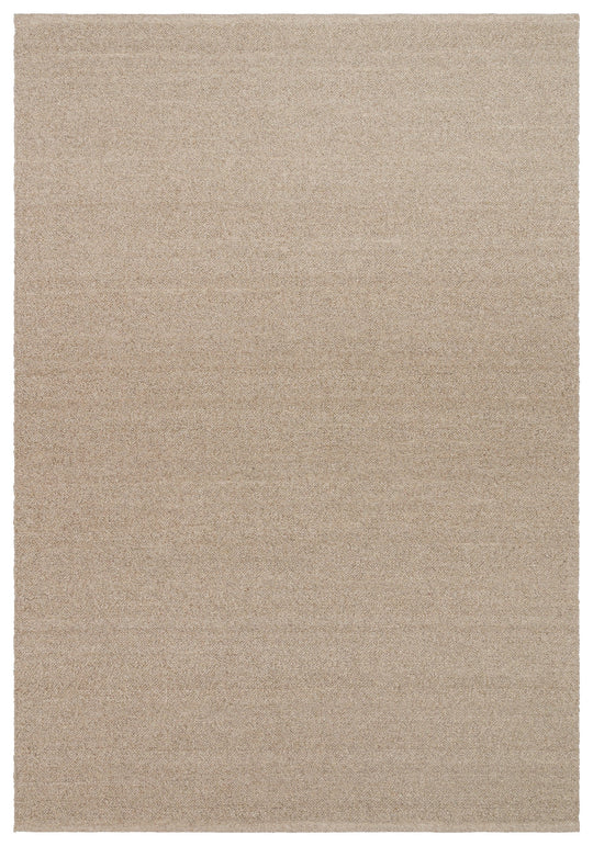 Freya Beige %100 El Dokuma Teknikleri ile Yün ve Pamuk Kullanılarak Üretilen İskandinav Kilim
