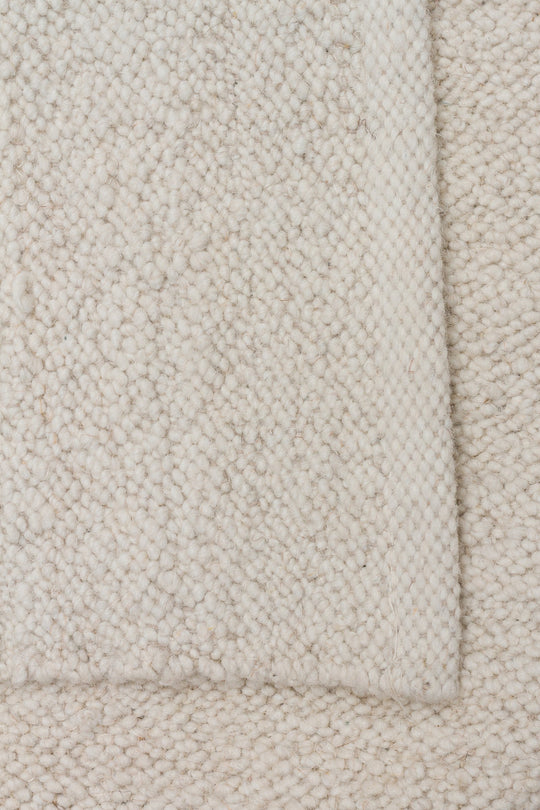 Freya Cream %100 El Dokuma Teknikleri ile Yün ve Pamuk Kullanılarak Üretilen İskandinav Kilim