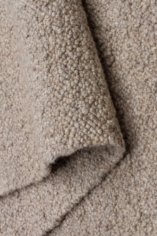 Freya Dark Stone %100 El Dokuma Teknikleri ile Yün ve Pamuk Kullanılarak Üretilen İskandinav Kilim