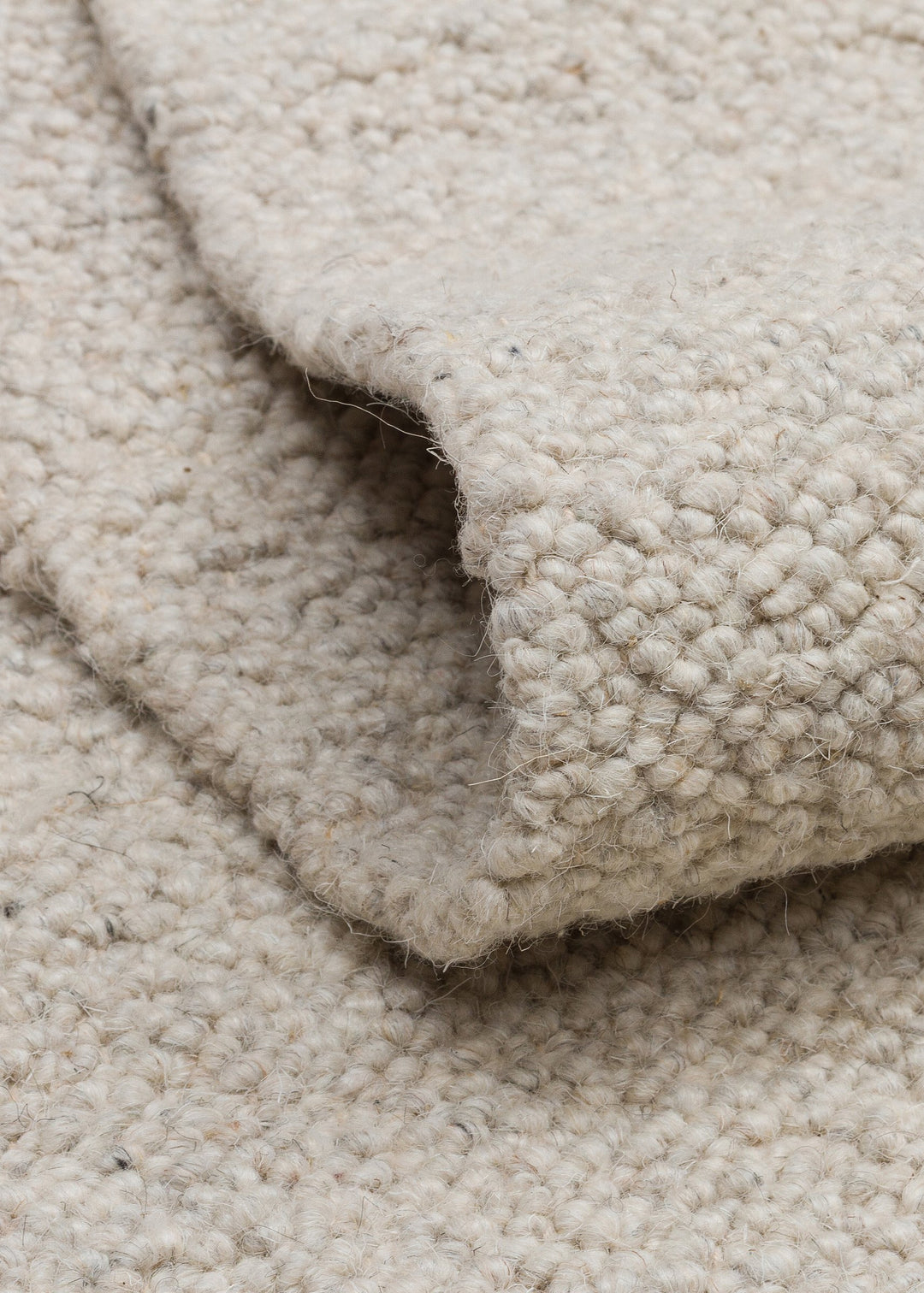 Freya Grey %100 El Dokuma Teknikleri ile Yün ve Pamuk Kullanılarak Üretilen İskandinav Kilim