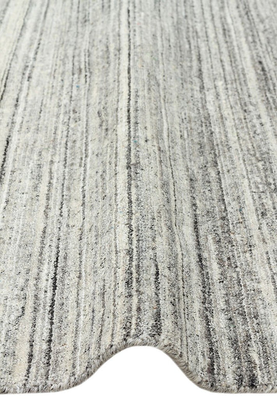 Mutli Loop Grey El Dokuma, Yün ve Viskonun Doğal Uyumuyla Üretilmiş, Salon Oturma Odası Halısı