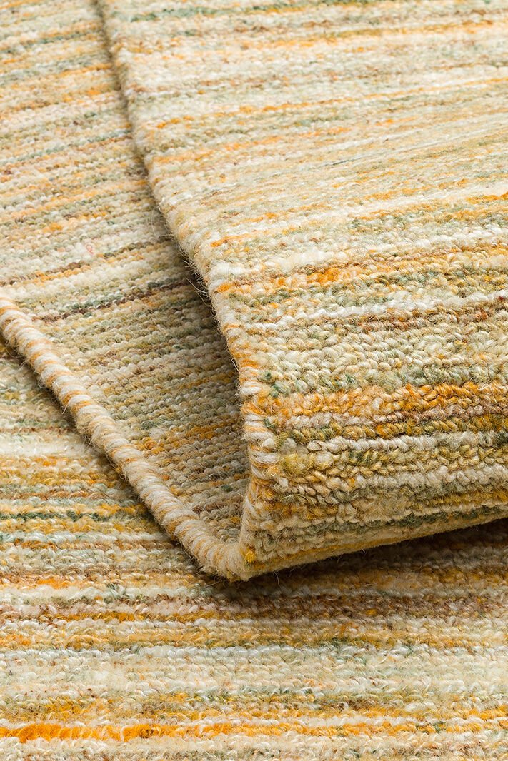 Mutli Loop Lime El Dokuma, Yün ve Viskonun Doğal Uyumuyla Üretilmiş, Salon Oturma Odası Halısı