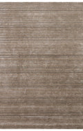 Belvista Brown Premium Yün Viskon El Dokuma Modern Salon Halısı