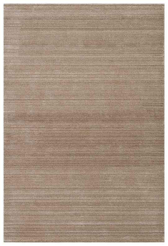 Belvista Beige Premium Yün Viskon El Dokuma Modern Salon Halısı