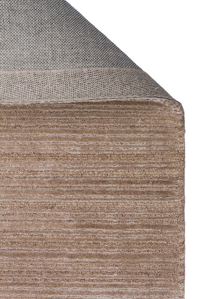 Belvista Beige Premium Yün Viskon El Dokuma Modern Salon Halısı
