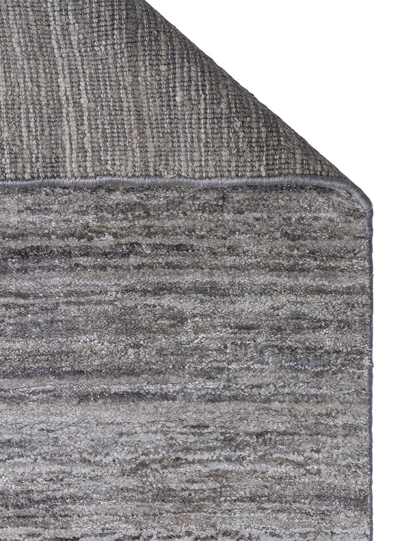 Osaka Grey İpek ve Yün ile Üretilen Yüksek Kaliteli %100 El Dokuması Sade & Düz Salon Halısı