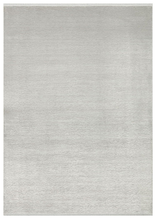 Athena Plaın Grey Sık Dokuma Tekniği ile Üretilen Viskon Modern ve Sade Makine Halısı
