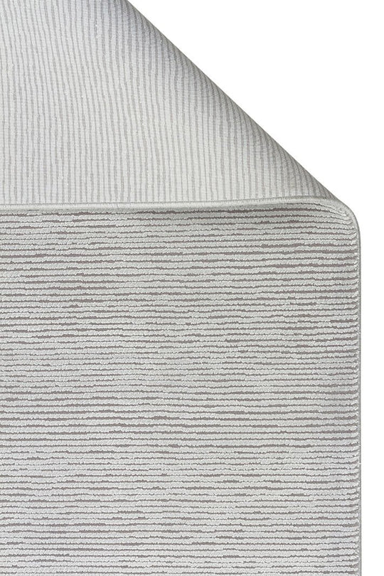 Athena Plaın Grey Sık Dokuma Tekniği ile Üretilen Viskon Modern ve Sade Makine Halısı