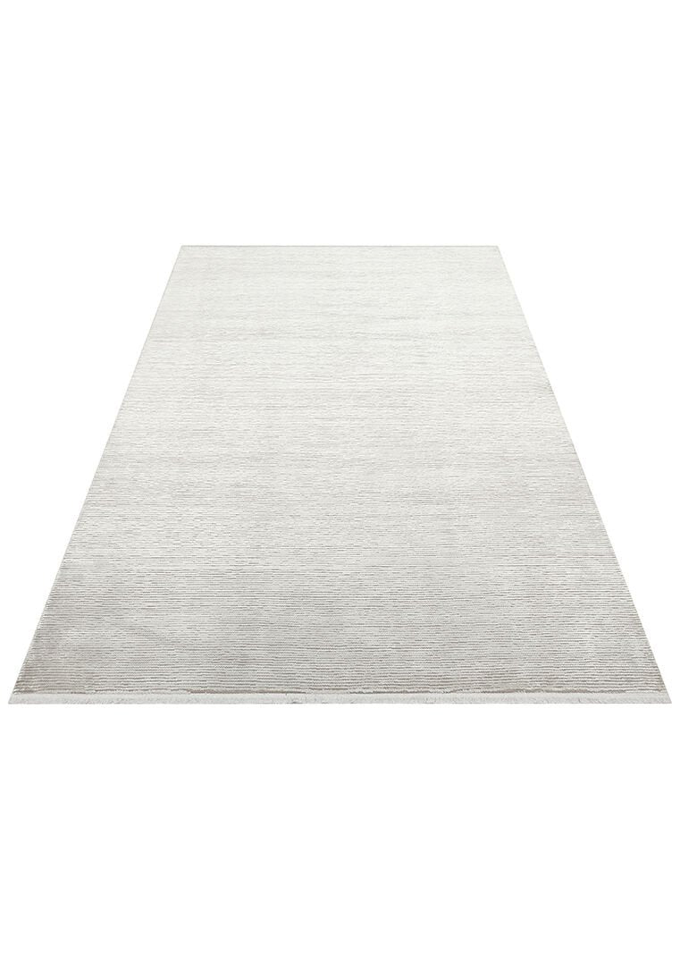 Athena Plaın Grey Sık Dokuma Tekniği ile Üretilen Viskon Modern ve Sade Makine Halısı