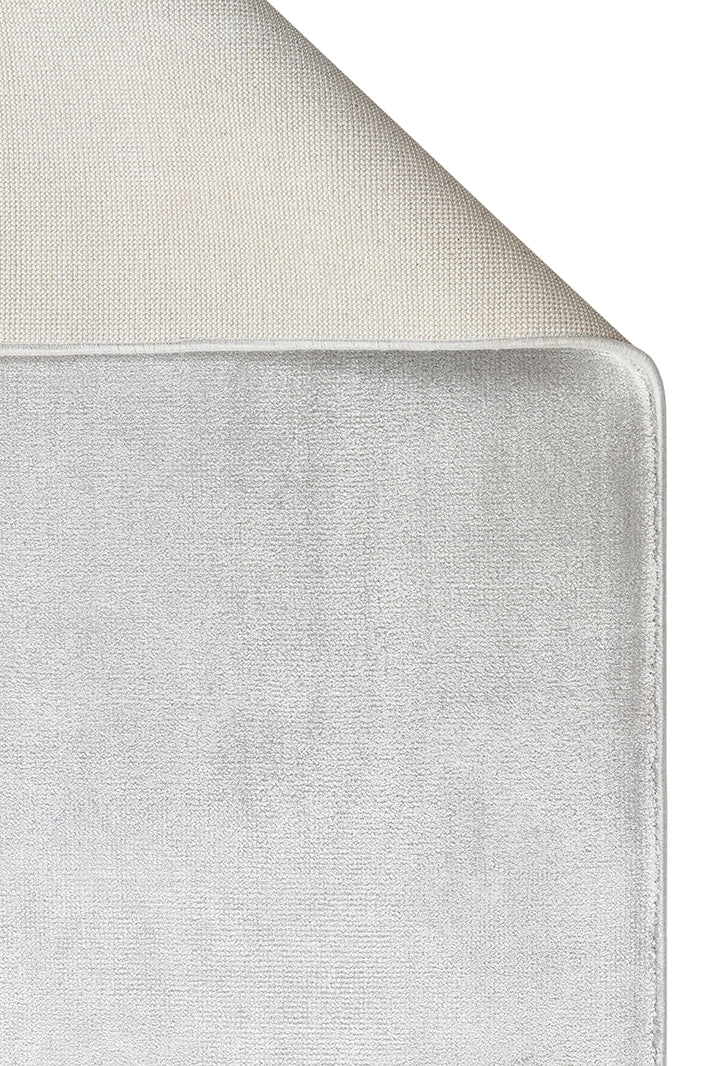 Porto Grey, %100 viskon kullanılarak üretilmiş, Modern Tasarımlı Sade ve Şık Salon Halısı