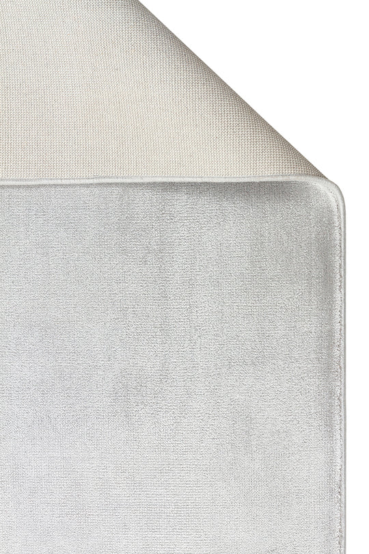 Porto Grey, %100 viskon kullanılarak üretilmiş, Modern Tasarımlı Sade ve Şık Salon Halısı