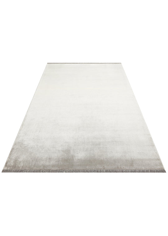 Porto Grey, %100 viskon kullanılarak üretilmiş, Modern Tasarımlı Sade ve Şık Salon Halısı