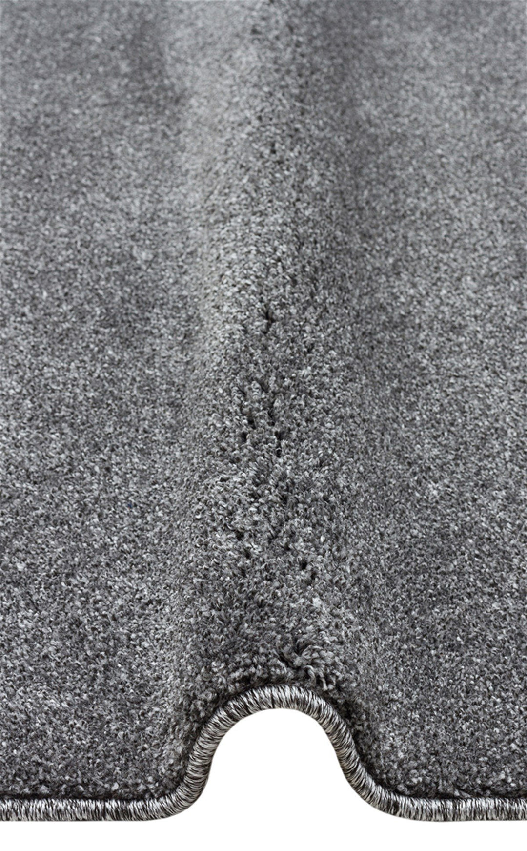 Bakü Plaın Grey Hav Toz Vermeyen Yumuşak Dokulu Sade Tek Renk Modern Halı