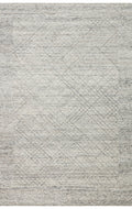 Lhasa Grey, Polyester, Yün ve Pamuk Karışımıyla Üretilen Dayanıklı ve Hasır Dokulu Halı