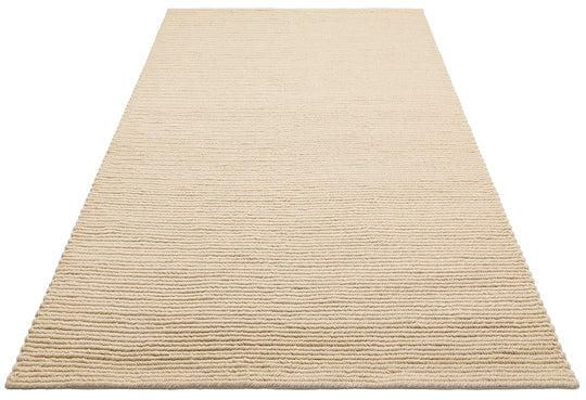 Wolly Beige %100 Yün Kullanılarak El İşçiliğiyle Örülmüş, Yumuşak Dokulu Bohem Halı
