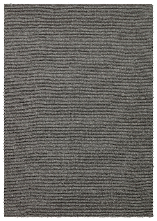 Wolly Grey %100 Yün Kullanılarak El İşçiliğiyle Örülmüş, Yumuşak Dokulu Bohem Halı