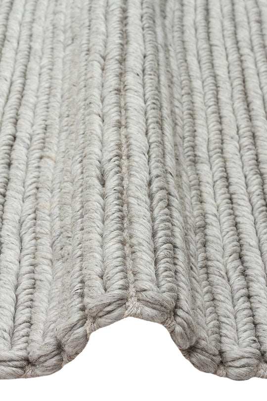 Wolly Sılver %100 Yün Kullanılarak El İşçiliğiyle Örülmüş, Yumuşak Dokulu Bohem Halı