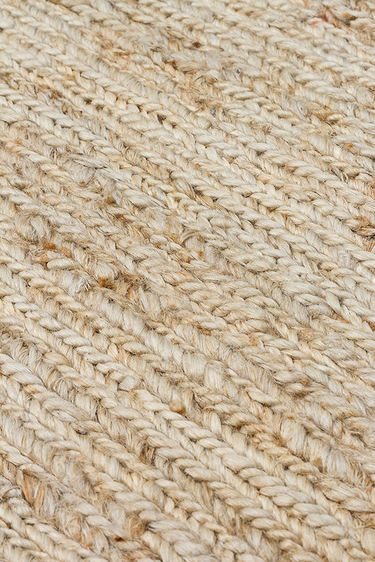 Giger Beıge, Jüt Kullanılarak El Örgüsü ile Üretilen Hasır Dokulu Jüt Halı