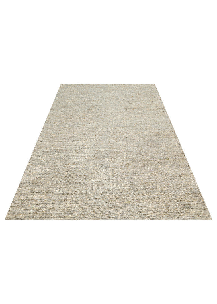 Giger Blueish Grey, Jüt Kullanılarak El Örgüsü ile Üretilen Hasır Dokulu Jüt Halı