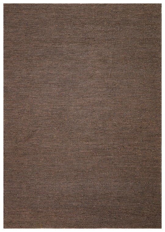 Giger Brown, Jüt Kullanılarak El Örgüsü ile Üretilen Hasır Dokulu Jüt Halı